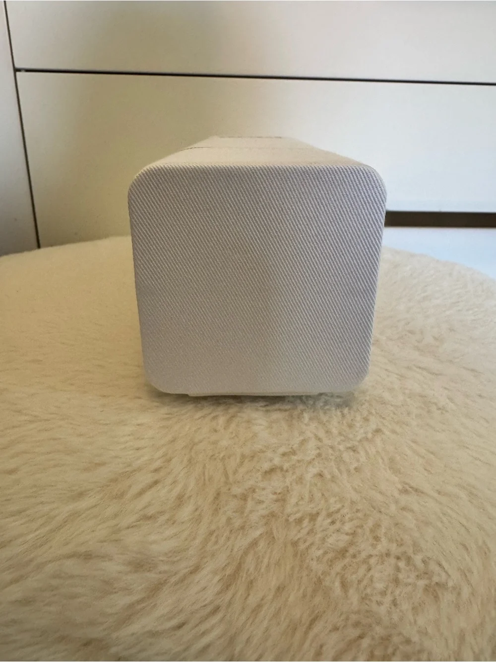 Dior White and Gold Travel Case